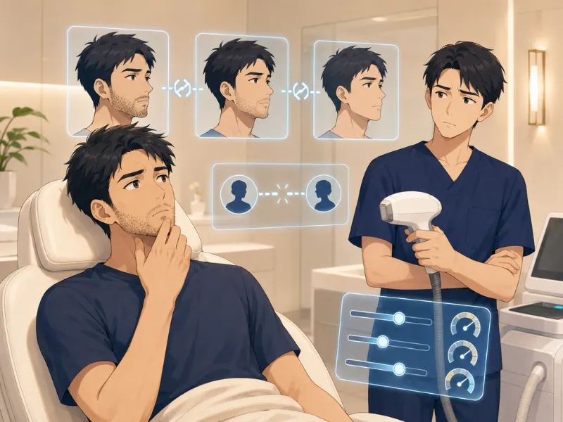 変化を見ていないイメージ