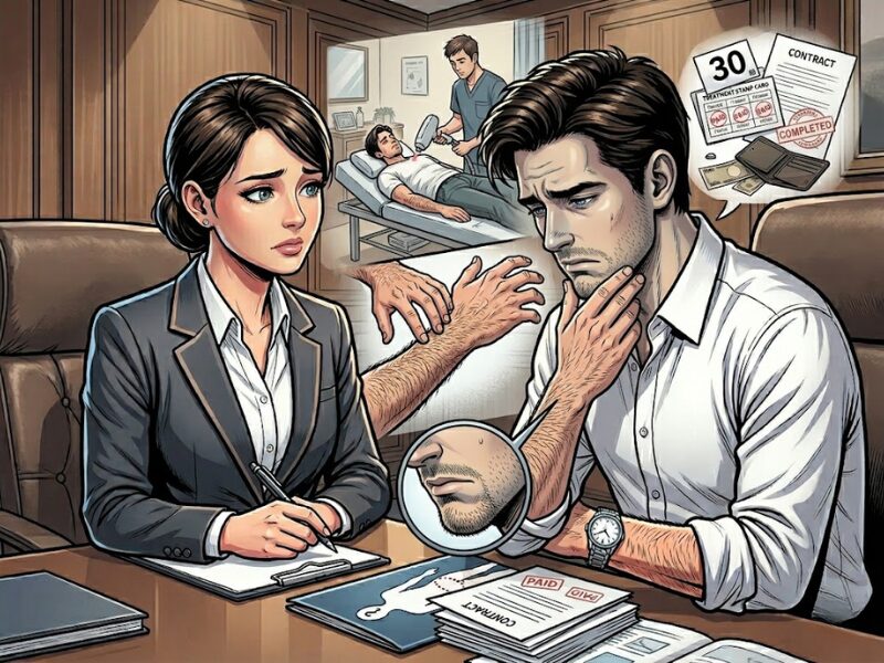 他の店で通ったのに効果が薄かった